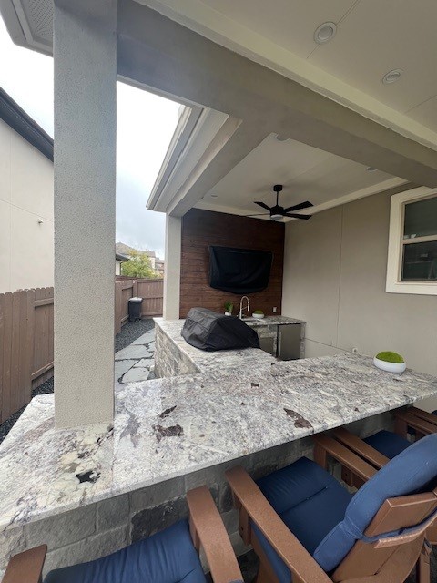 Beautifully designed patio for outdoor living in Austin, TX