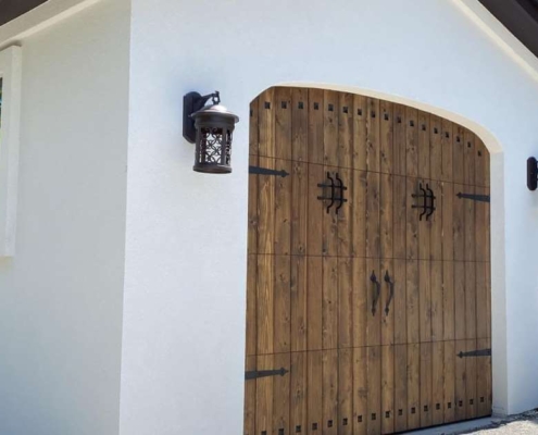 Garage construction site in Austin, TX