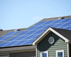 solar-panels-installation-on-roof Solar panels installation on a residential roof in Austin, TX